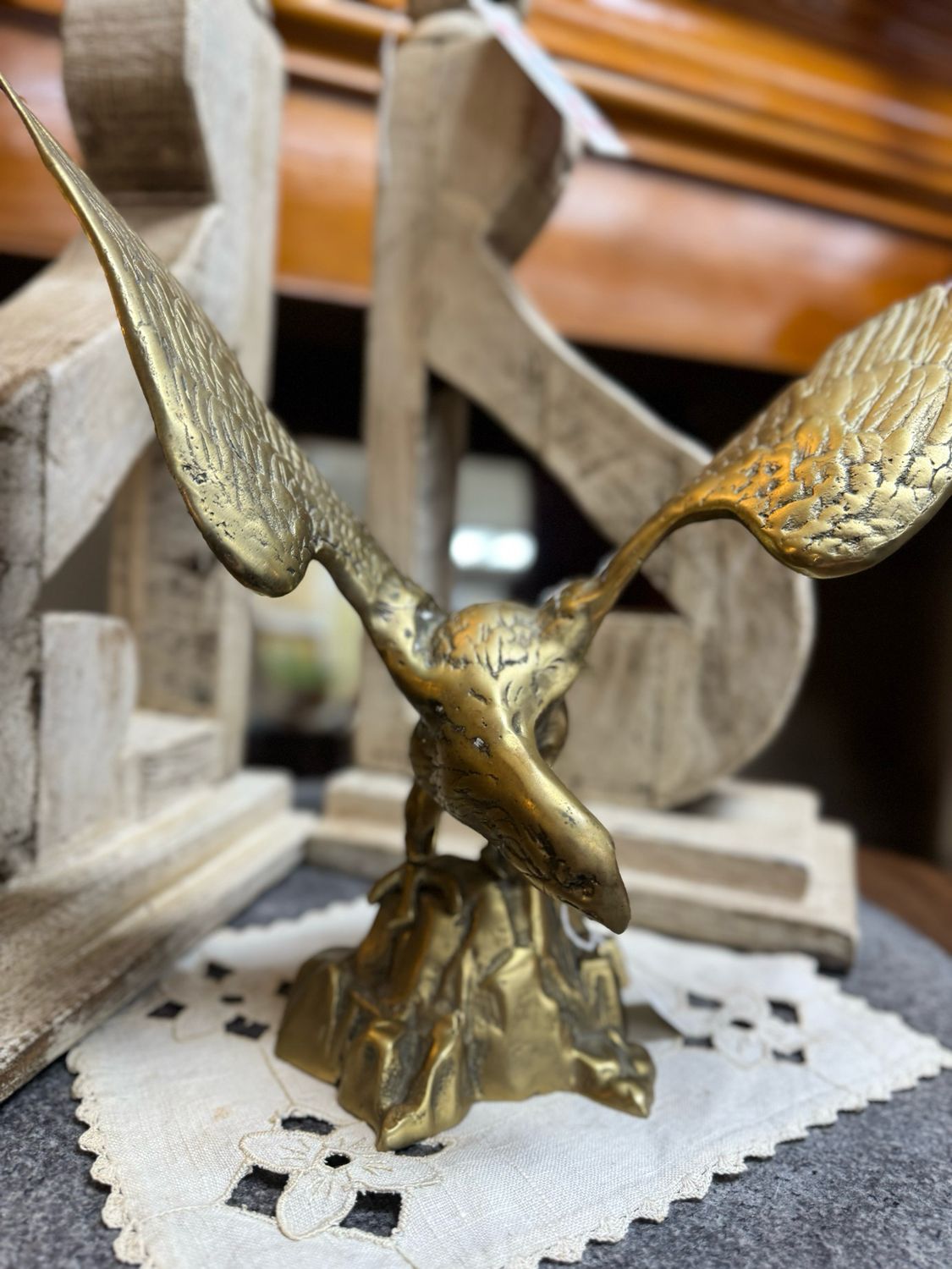 Vintage Brass Eagle