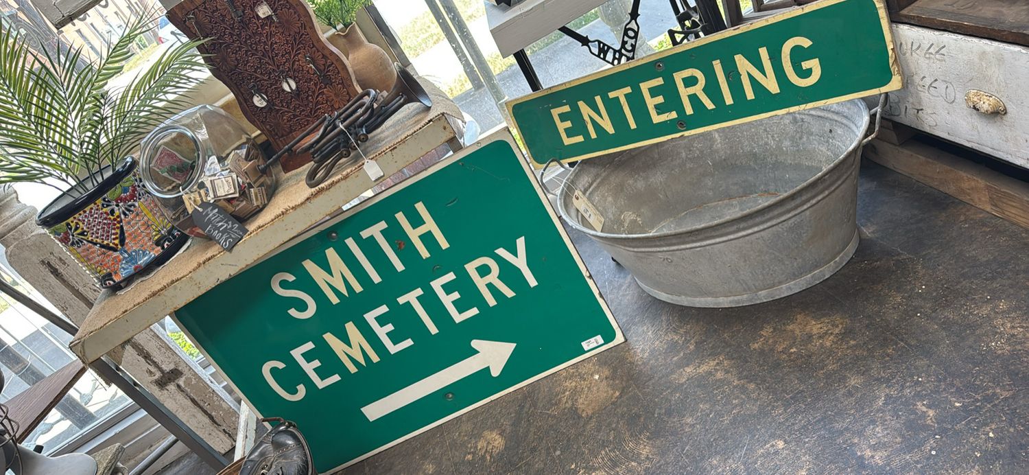 Smith Cemetery Sign