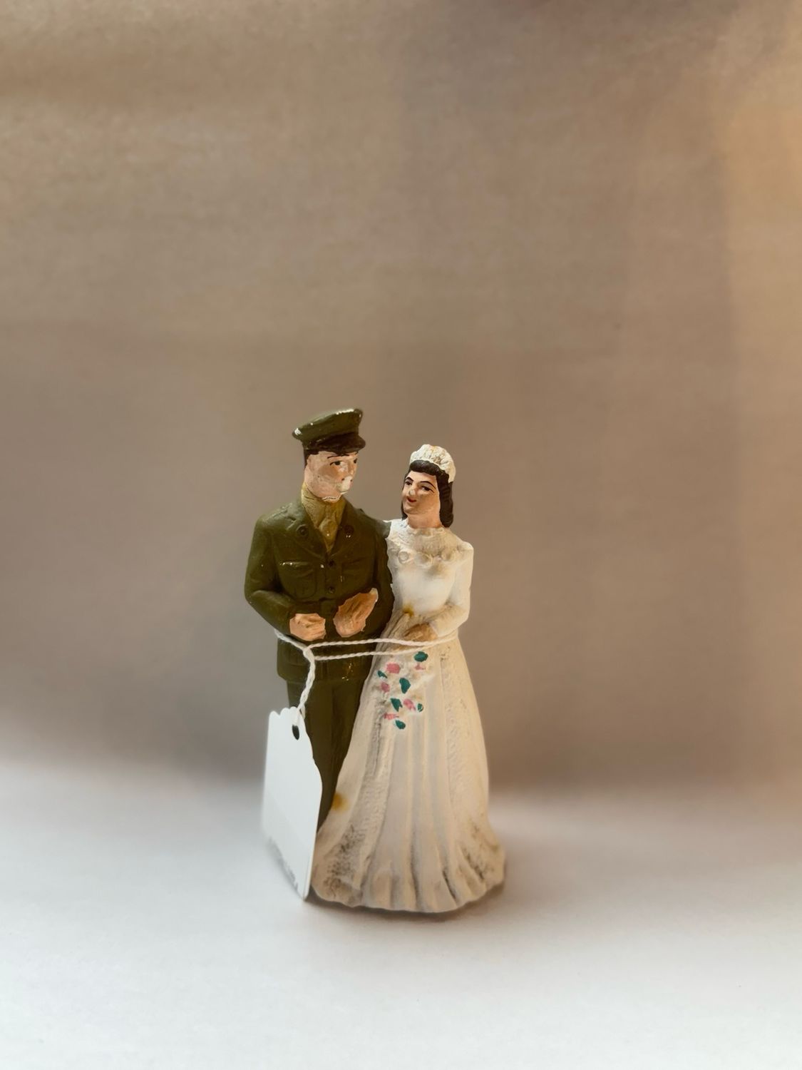 Vintage Military Bride and Groom Set