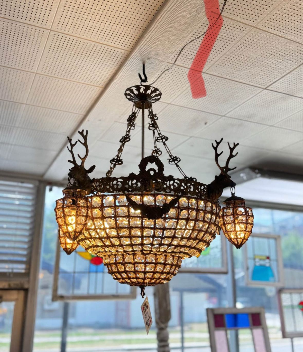 Vintage Empire Chandelier