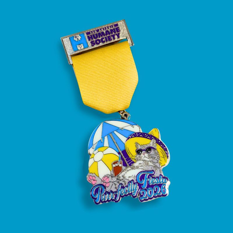 2026 ERF Purrfectly Medal - Cat