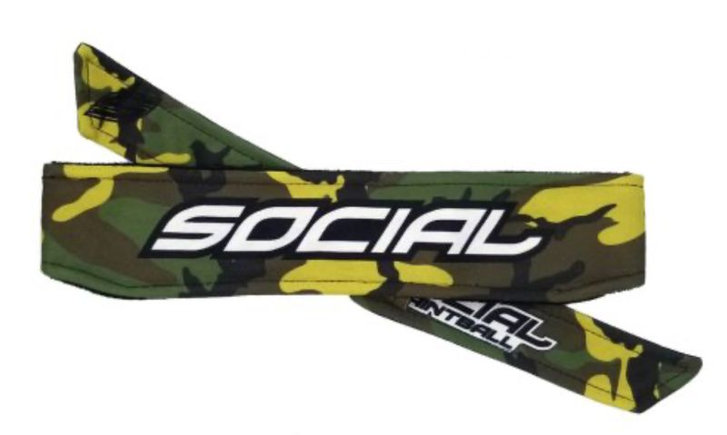 Social Camo Head Band - Woodland