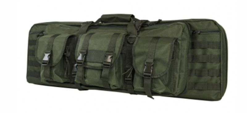 Double Carbine Case - Green - 36&quot;