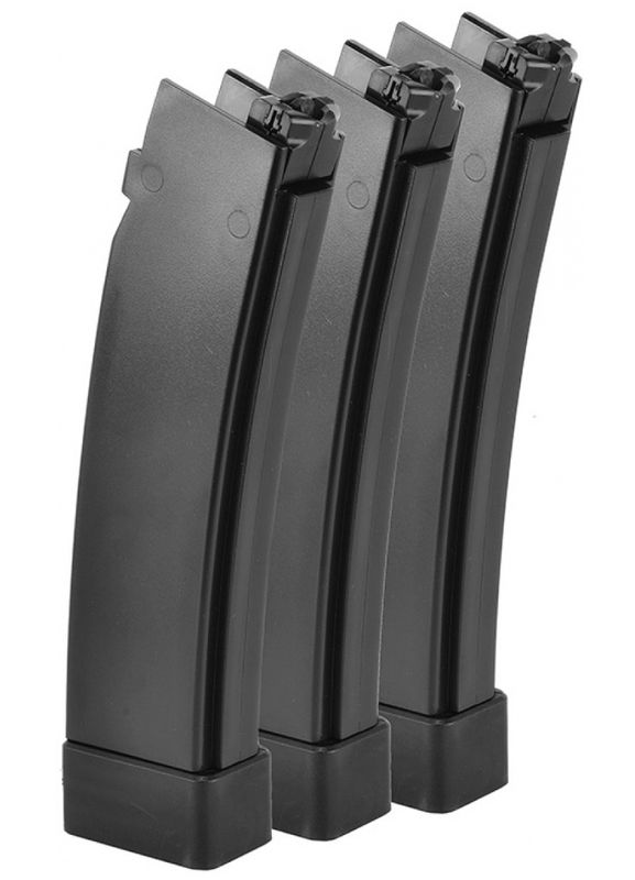 ASG 75rd Standard Magazine for CZ Scorpion EVO 3 A1 AEG (Color: Black / Box of 3)