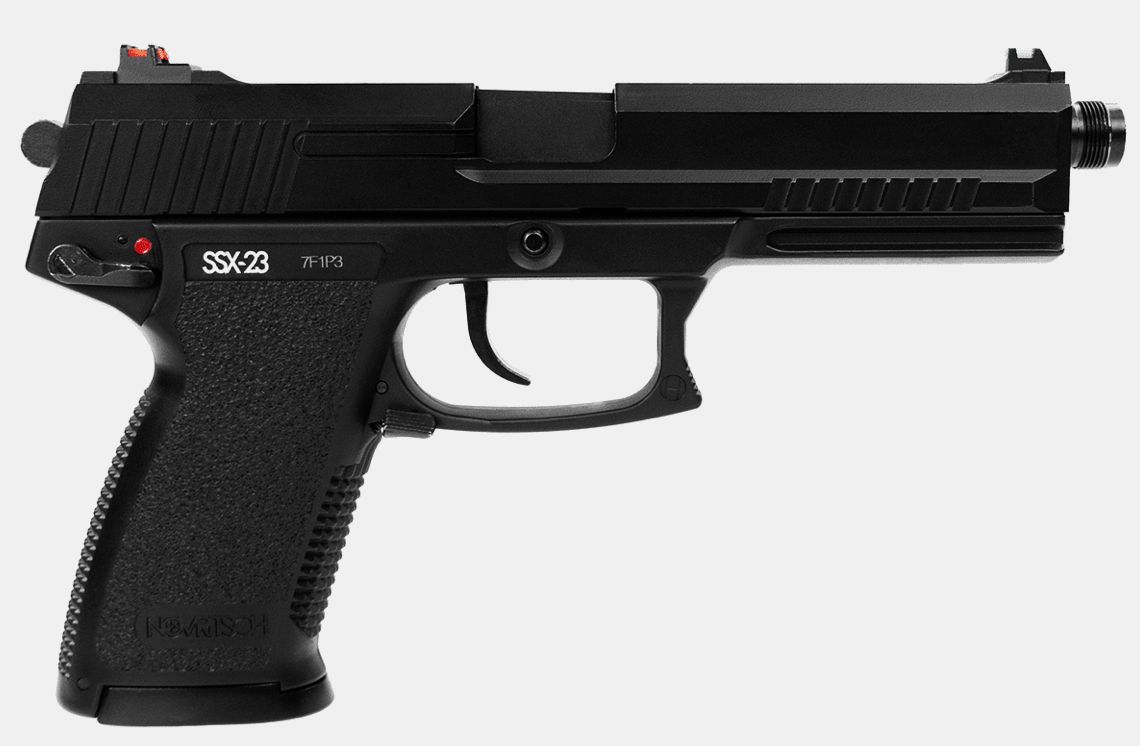 Novritsch SSX-23 NBB Pistol - Black - GreenGas