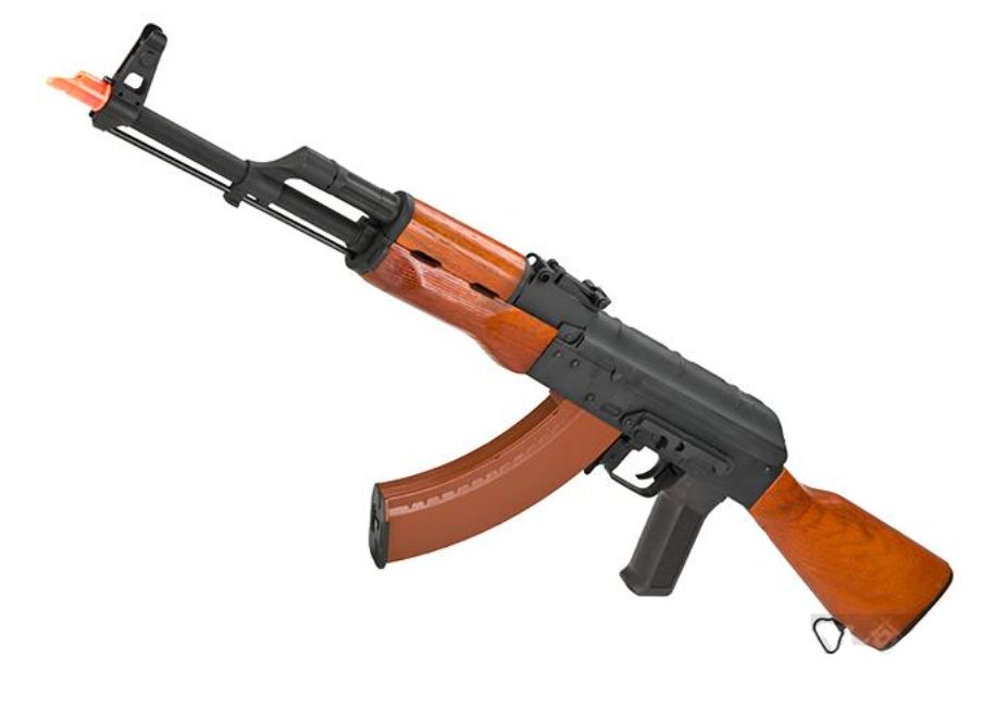 CYMA Standard AKM Airsoft AEG Rifle with Real Wood Furniture