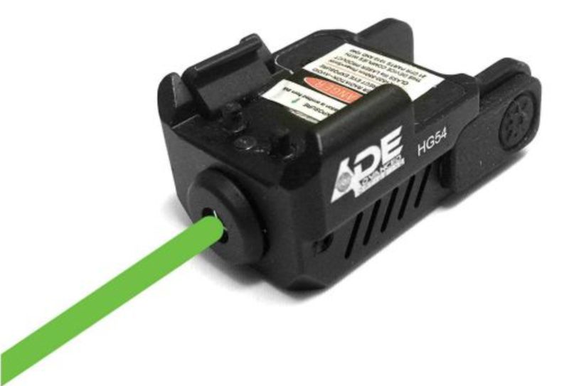 ADE HG54 Super Compact GREEN laser Sight w/Strobe