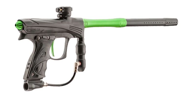 Dye RIZE CZR Paintball Marker, Attribute: Black/Lime