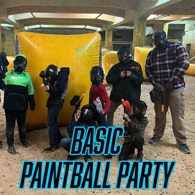Basic Paintball Party for 4+