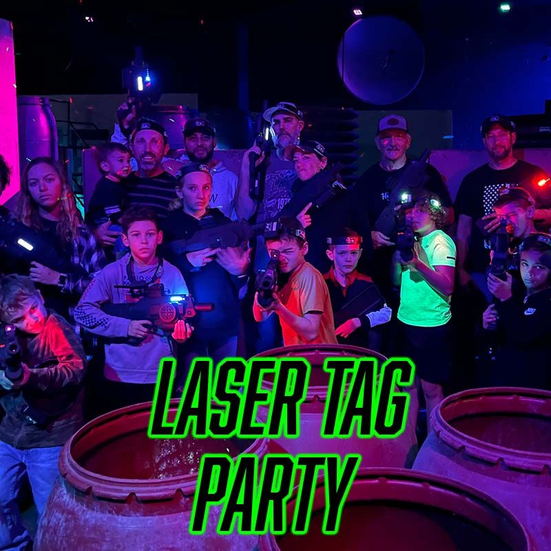 Laser Tag Party for 4+