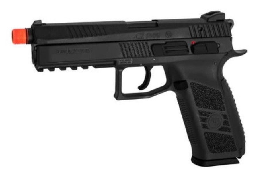 ASG CZ P-09 Full Metal GBB, Attribute: Black, Size: Co2