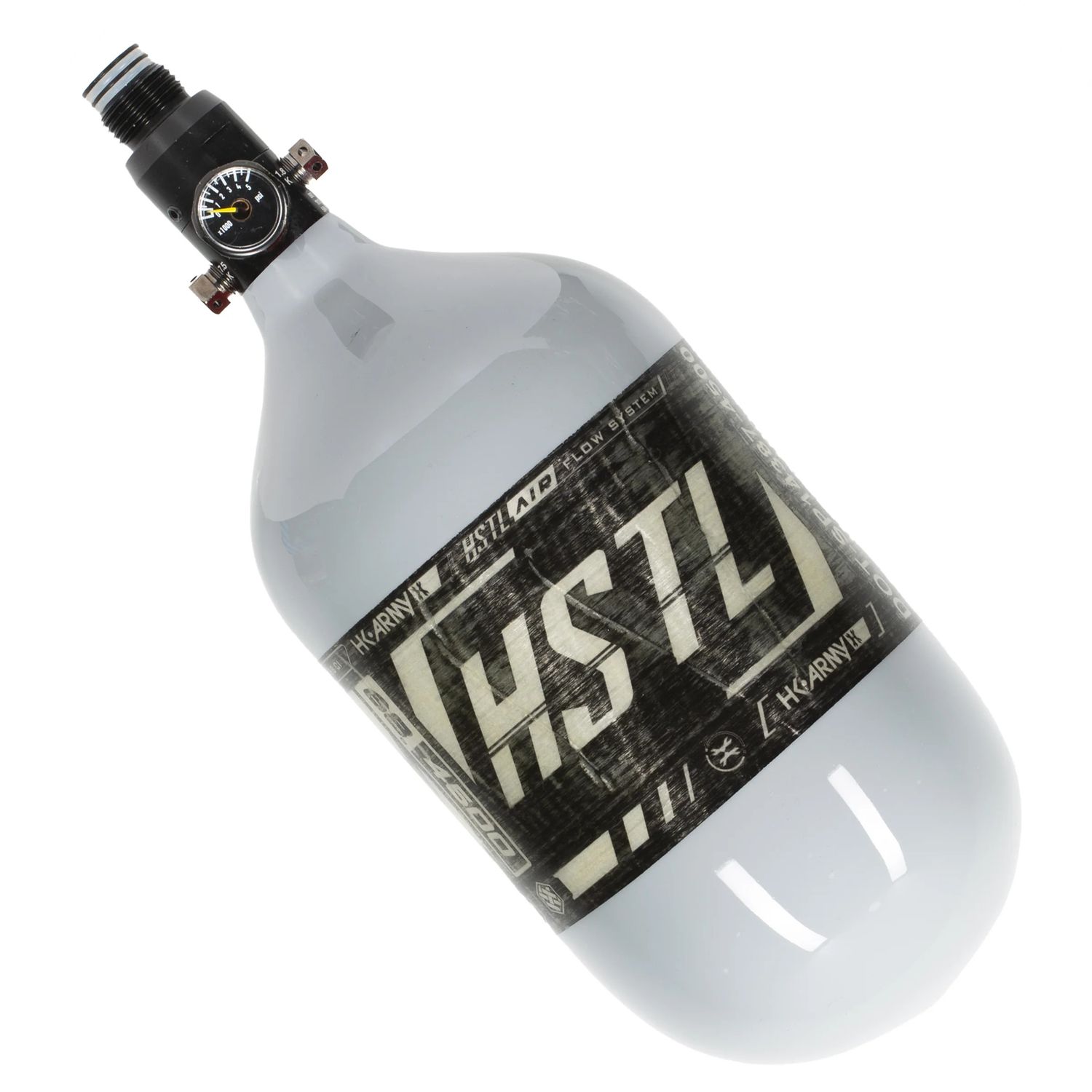 HK HSTL HPA tank, Attribute: Grey, Size: 68ci 4500psi