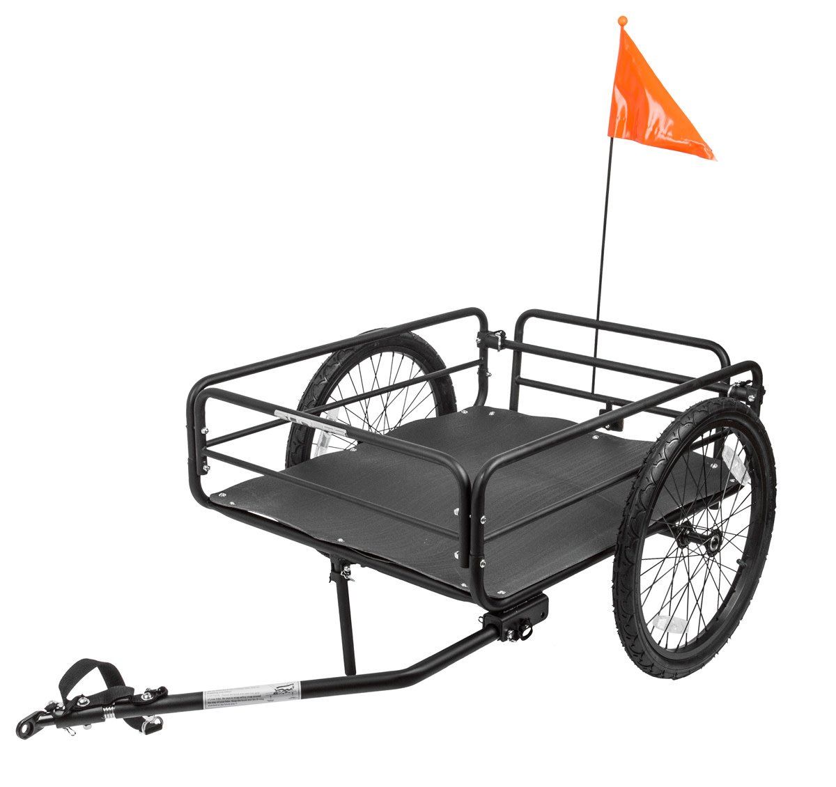 SUNLITE STEEL CARGO TRAILER 20&quot; BLACK