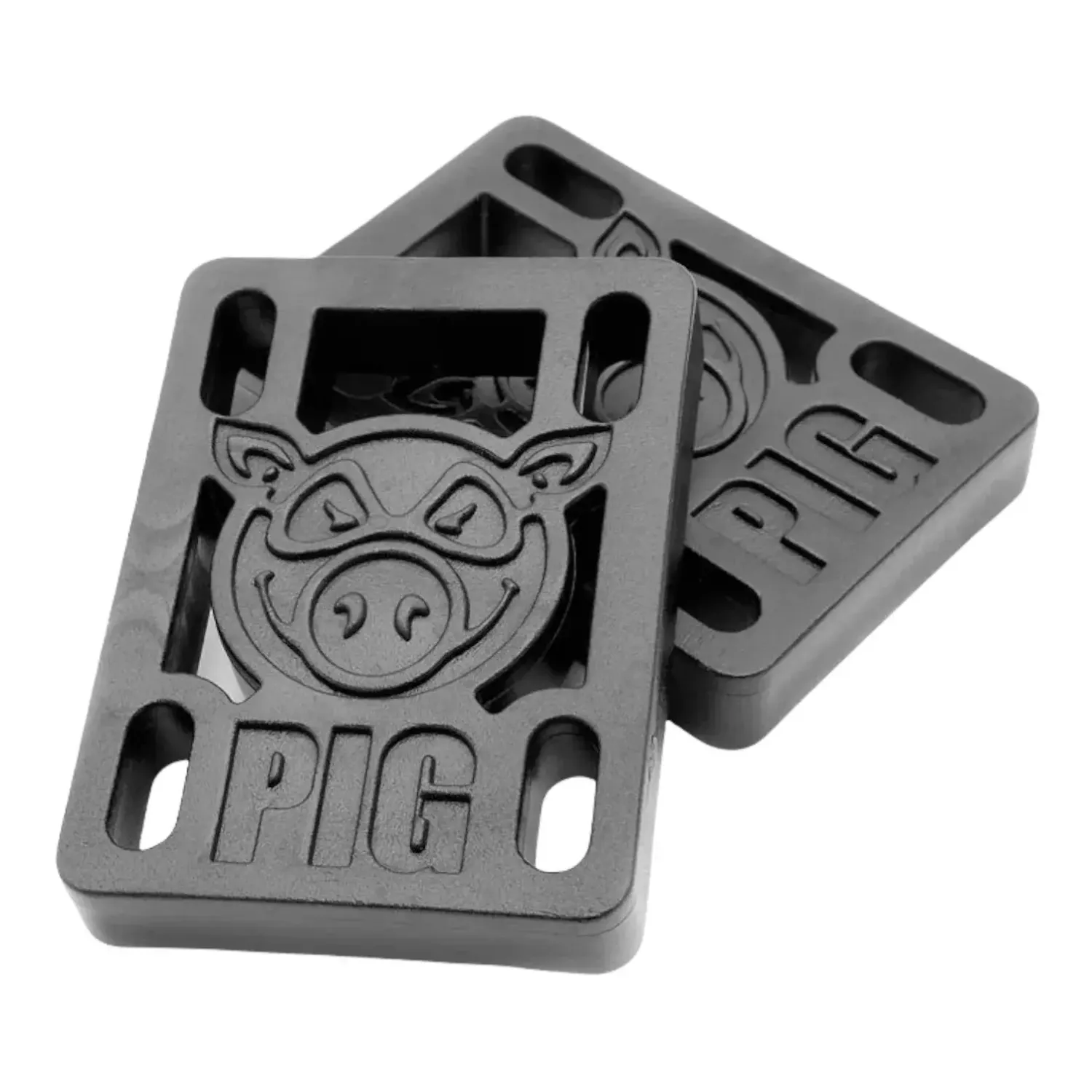 PIG 1/2&quot; RISERS BLACK single set