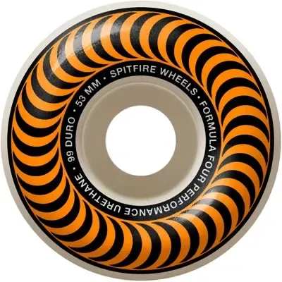 SF F4 99a CLASSIC SWIRL 53mm WHT W/ORANGE