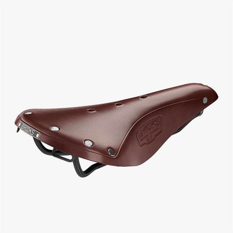Brooks B17 Standard Saddle - Steel Antique Brown Men&#39;s