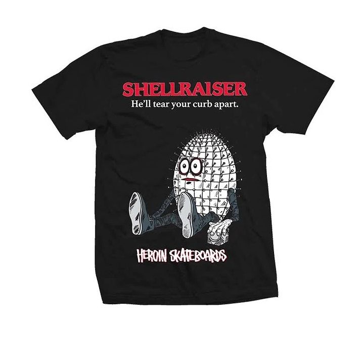 HEROIN SHELLRAISER SS M-BLK
