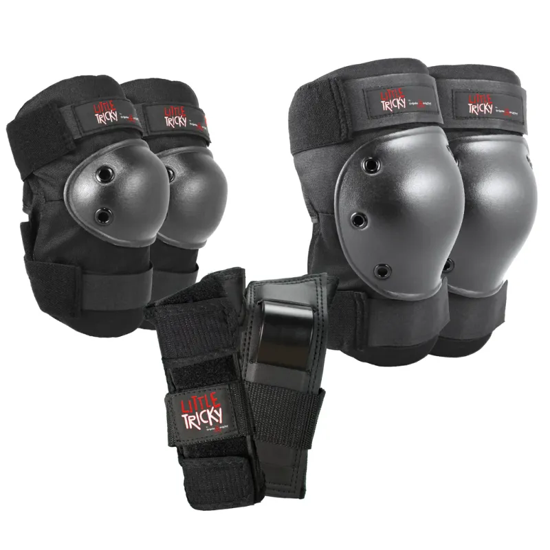 T8 LITTLE TRICKY 3/PK PADS-JR knee/elbow/wrist