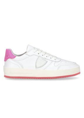 Nice Sneaker - Veau Neon Fuchsia