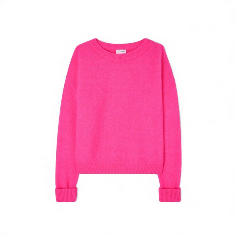 Vitow Sweater - Rose Fluo Chine