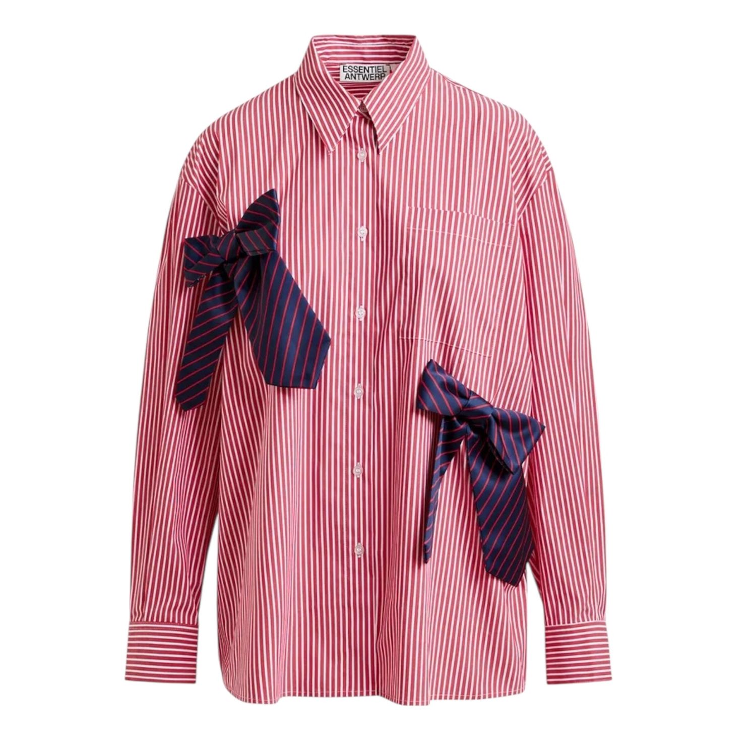 Jiwi Shirt With Bowties - Orange Brulee