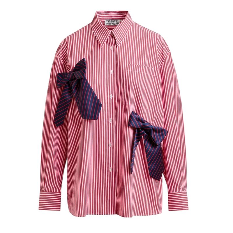 Jiwi Shirt With Bowties - Orange Brulee