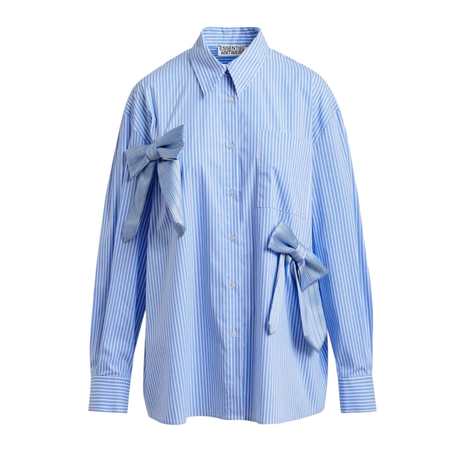 Jiwi Shirt With Bowties - Nile Blue