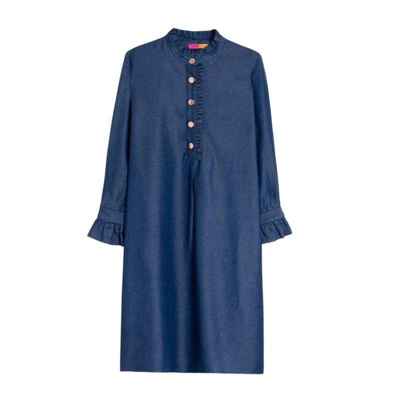 Gara Dress - Denim