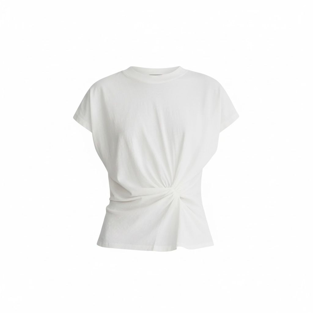 Volta Twist Top - Cream
