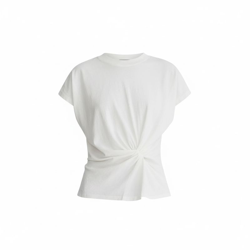 Volta Twist Top - Cream
