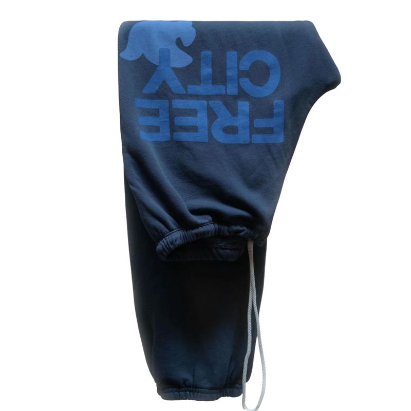 Freecity Large Sweatpant - Moonshrooms &amp; Blue