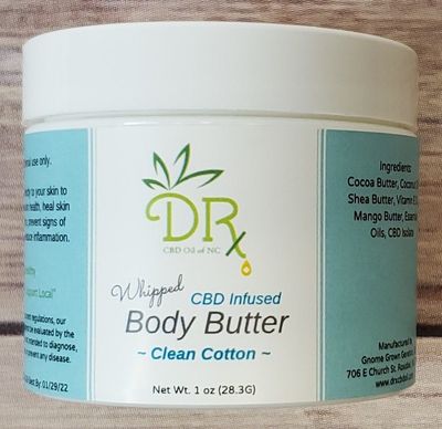 DRx CBD Infused Body Butters
