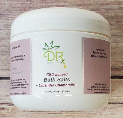 DRx CBD Infused Bath Salts