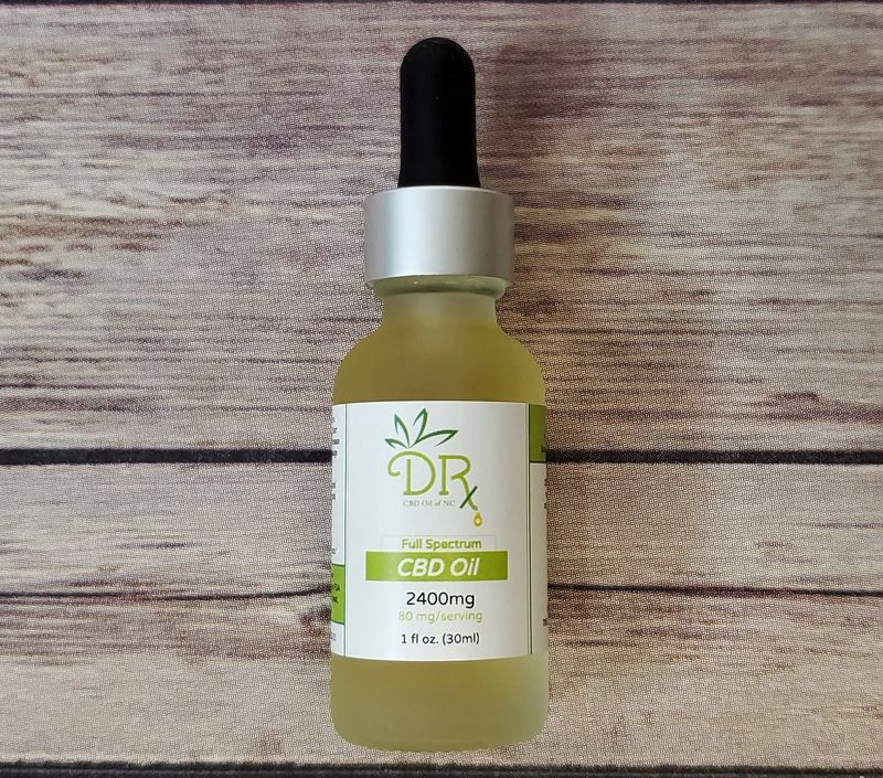 DRx CBD Oil 2400mg Full Spectrum