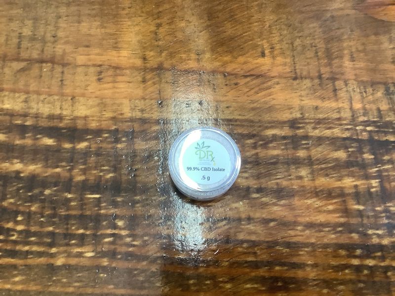 DRx CBD Isolate - .5 gr