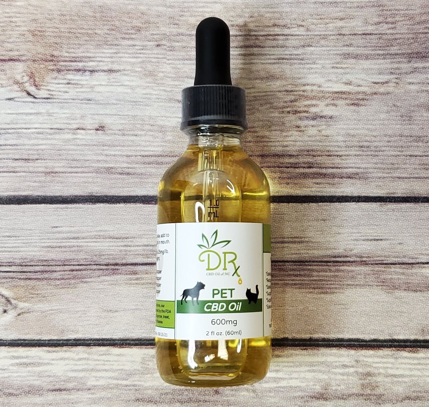 DRx CBD Oil - Pet 600 mg