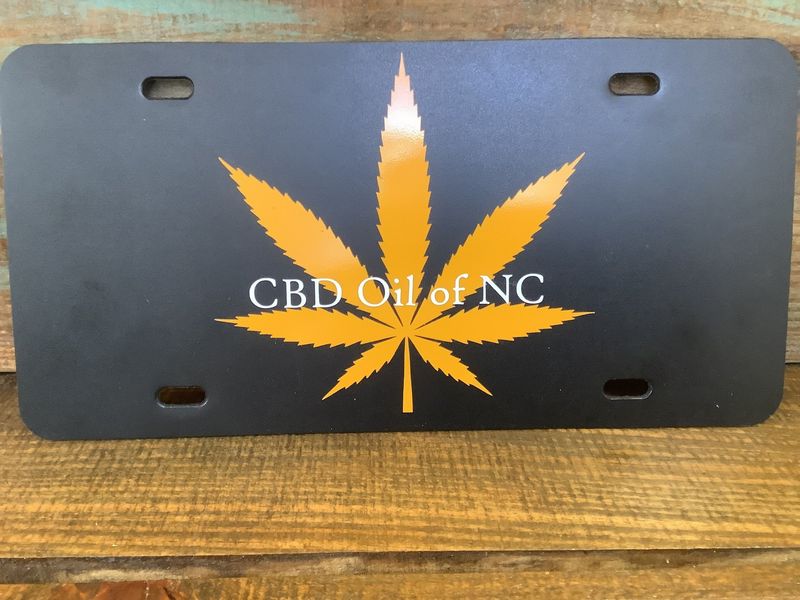 DRx Plastic License Plate