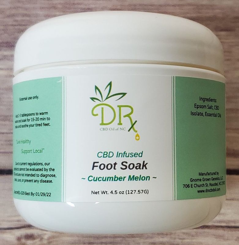 DREx CBD Infused Foot Soak - Cucumber Melon