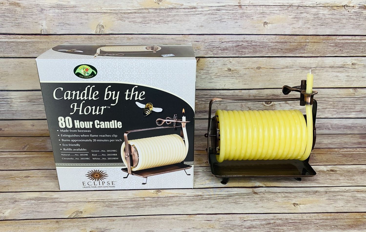 80 Hour Horizontal Candle