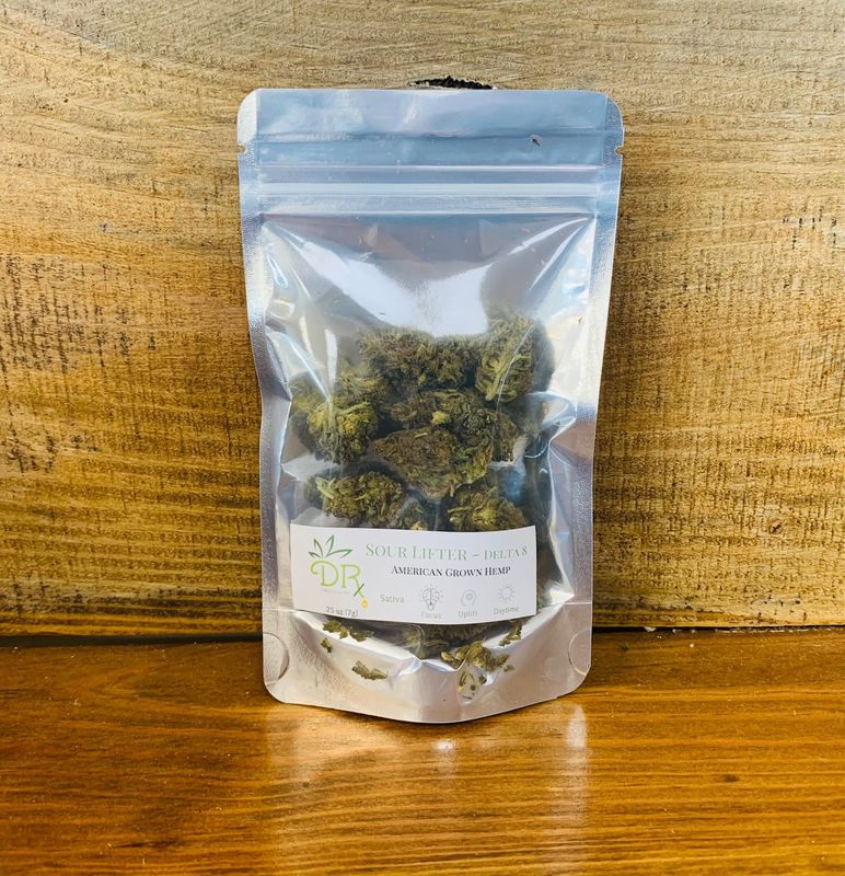 DRx Smoke Hemp - .25 oz. - D8 Sour Lifter