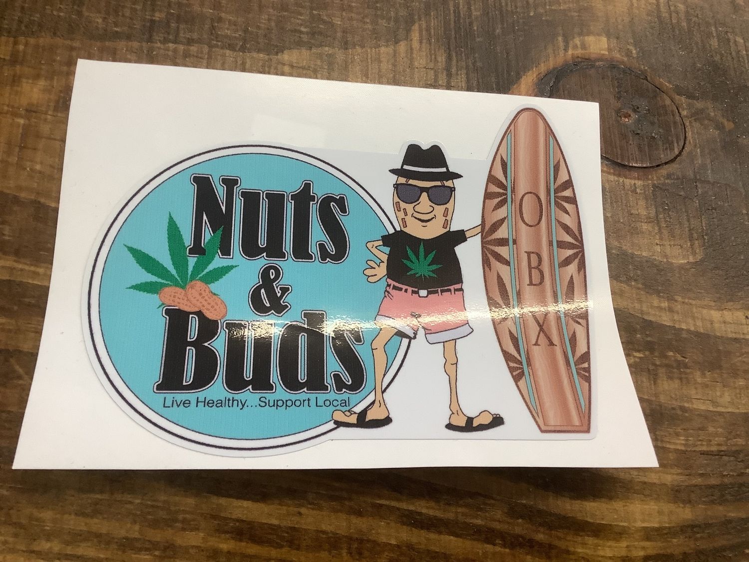 Nuts and Buds Stickers