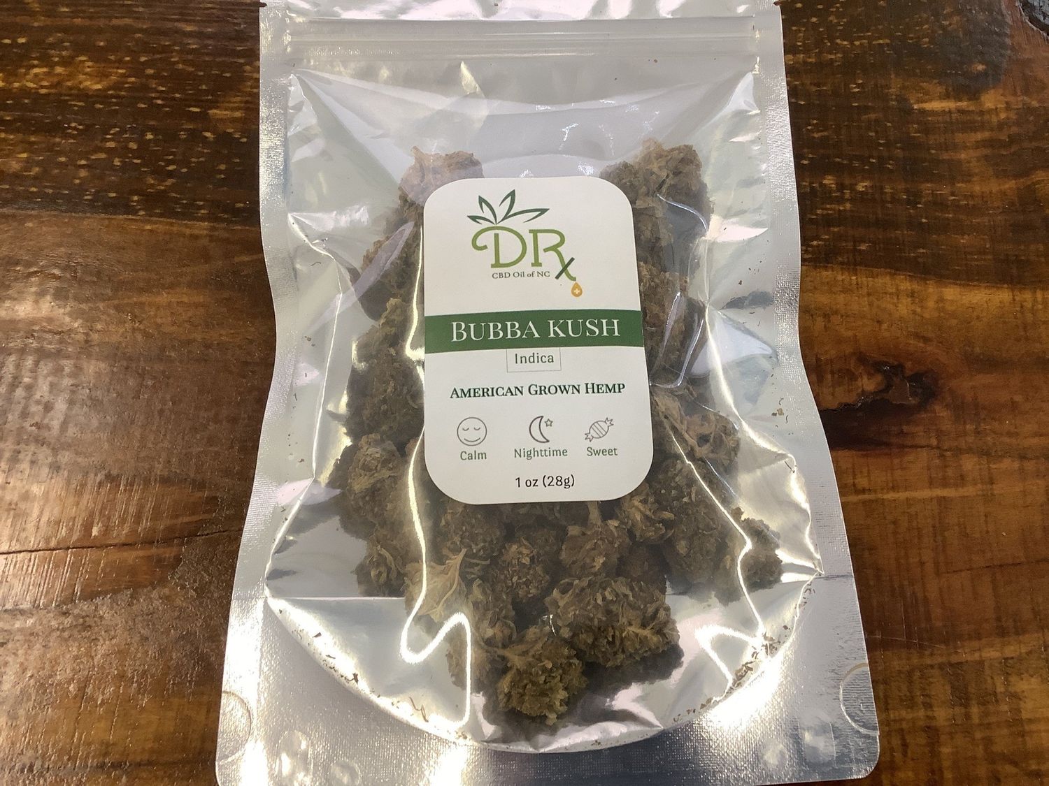 DRx Smoke Hemp - 1 ounce -Bubba Kush