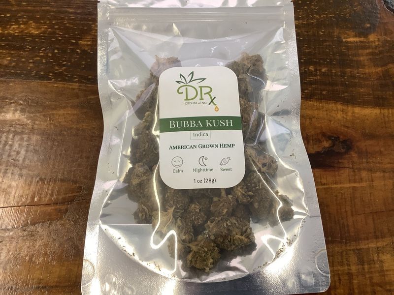 DRx Smoke Hemp - 1 ounce -Bubba Kush