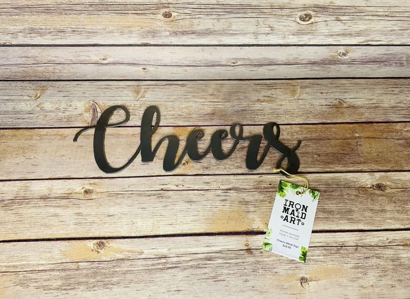 Cheers - Metal Sign