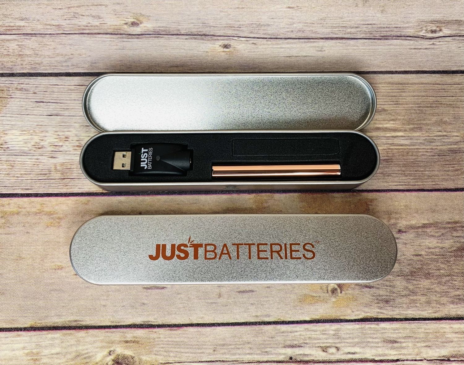 Just CBD Battery &amp; Charger Set - Rose Gold