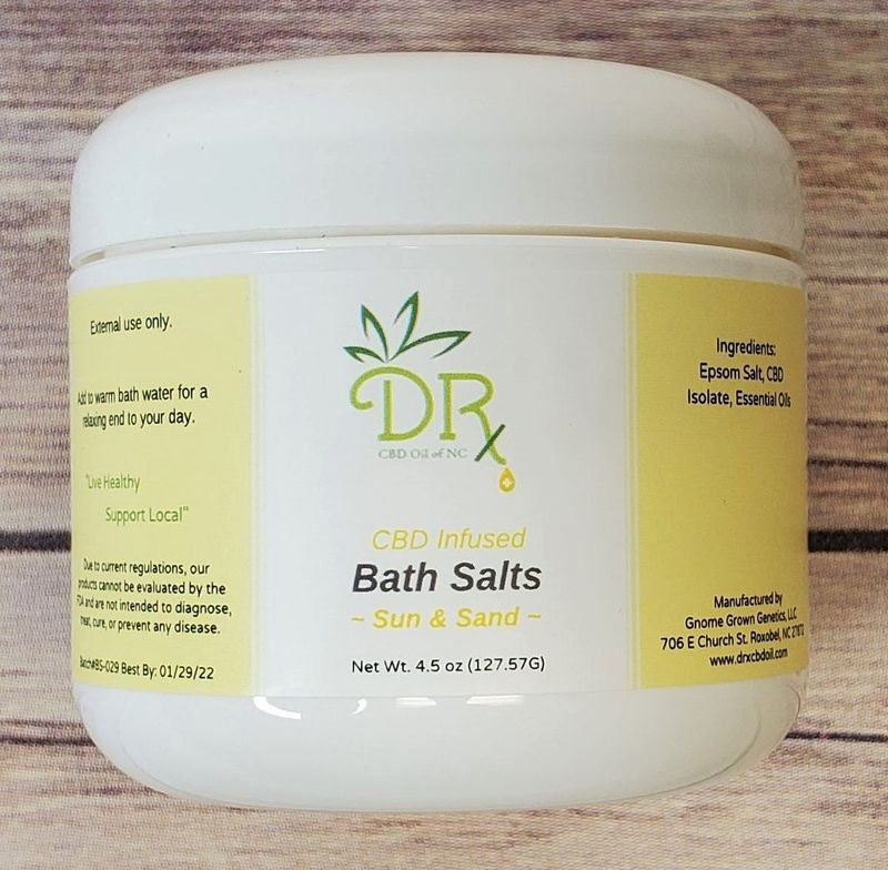 DRx CBD Infused Bath Salts - Sun &amp; Sand