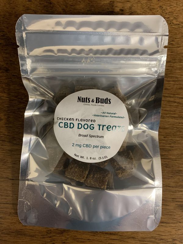 Nuts &amp; Buds CBD infused Dog Treats - 2mg