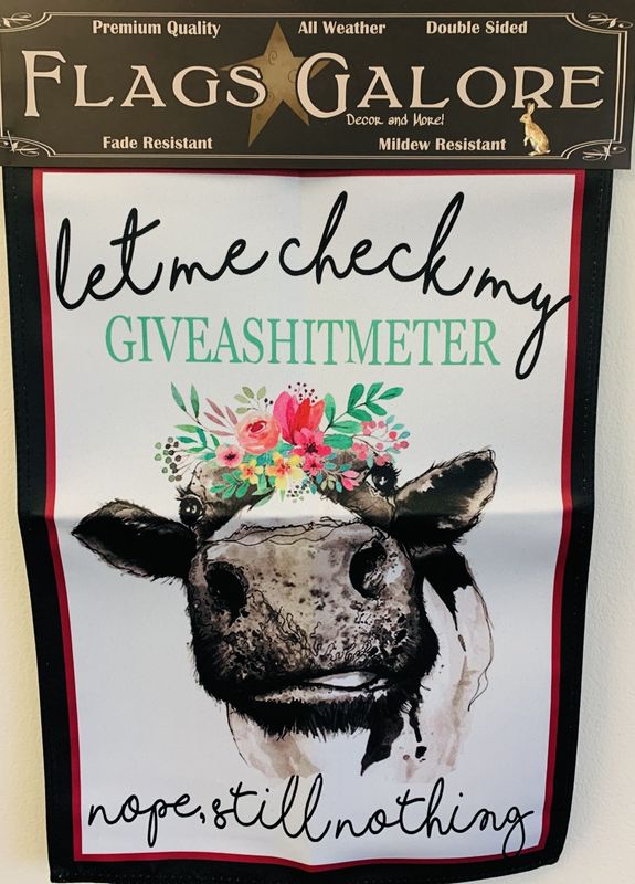 Flag - Give a Shit Meter