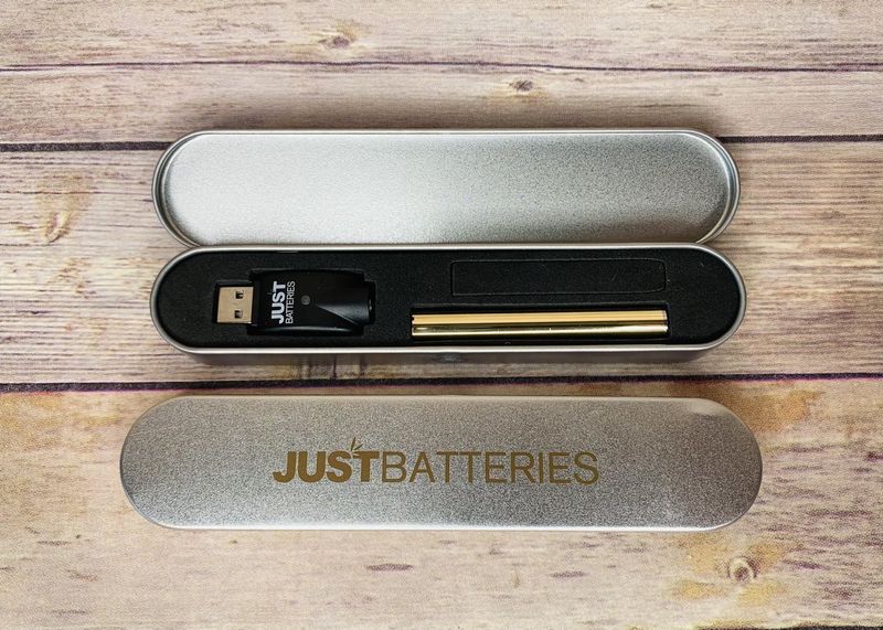 Just CBD Battery &amp; Charger Set - Gold