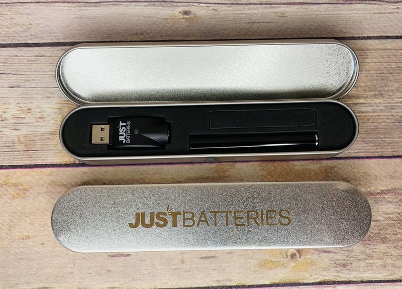 Just CBD Battery &amp; Charger Set - Black